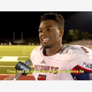They Had Us In The First Half   Football, Us